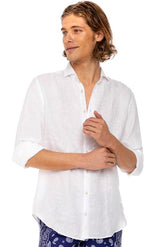 MAGLIA CAMICIA UOMO  BIANCO